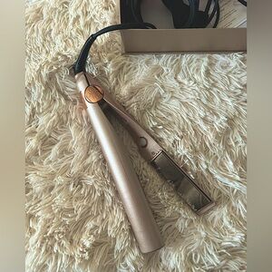 NEW WITH BOX Tyme Curling and Flat Iron Duo